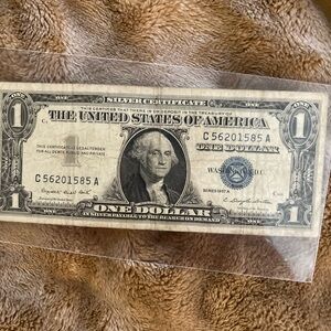 1957 silver certificate good shape